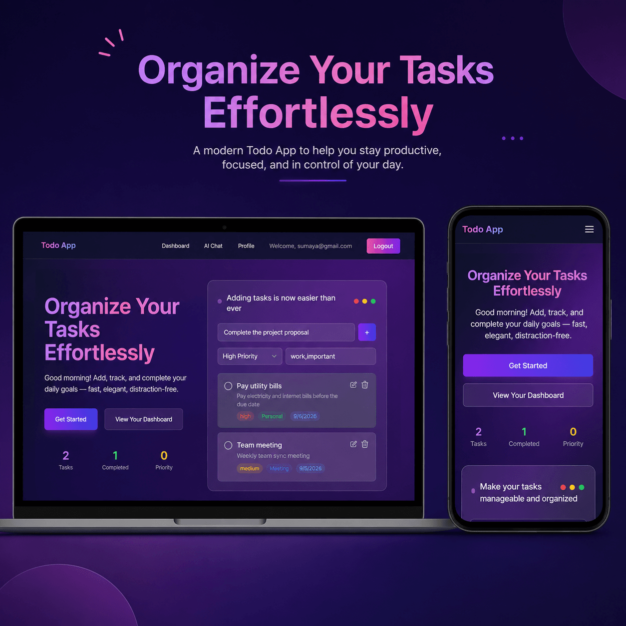 Full Stack ToDo App