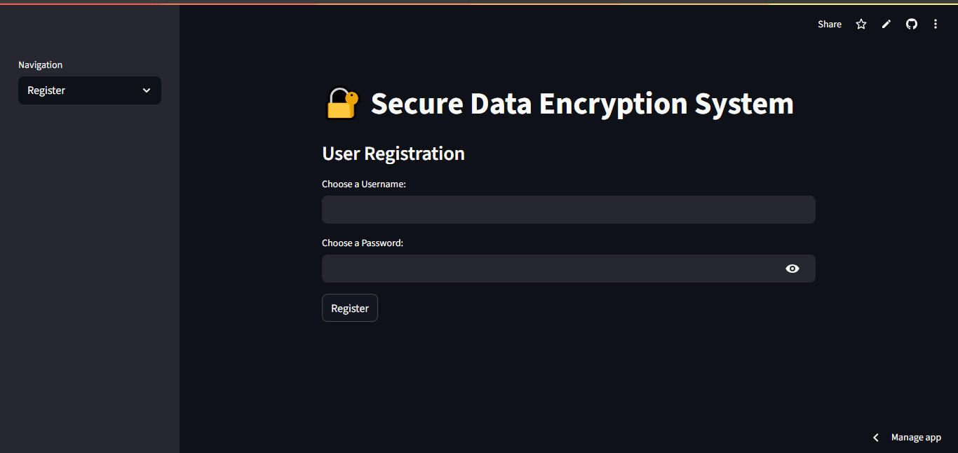 Secure Data Encryption System