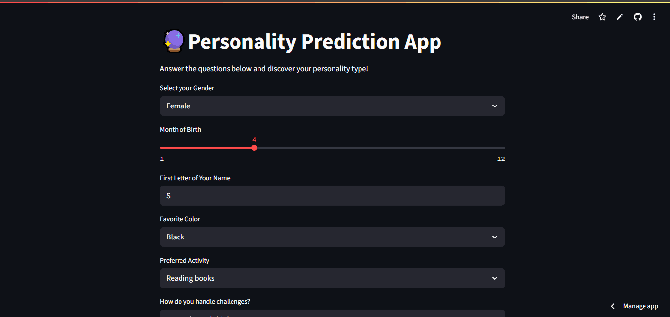Personality Predictor