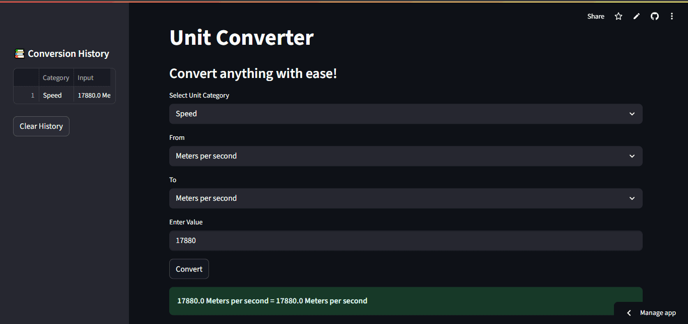 Unit Converter
